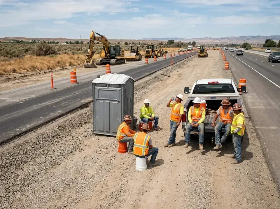 highway-road-construction-crew-007 — frequently asked questions, Porta Potty and Restroom Rentals in Rio Verde, AZ